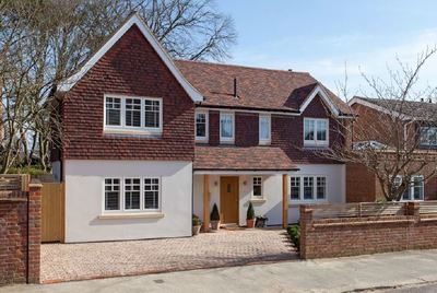 Photo of exterior after extension and renovation - enhanced kerb appeal!